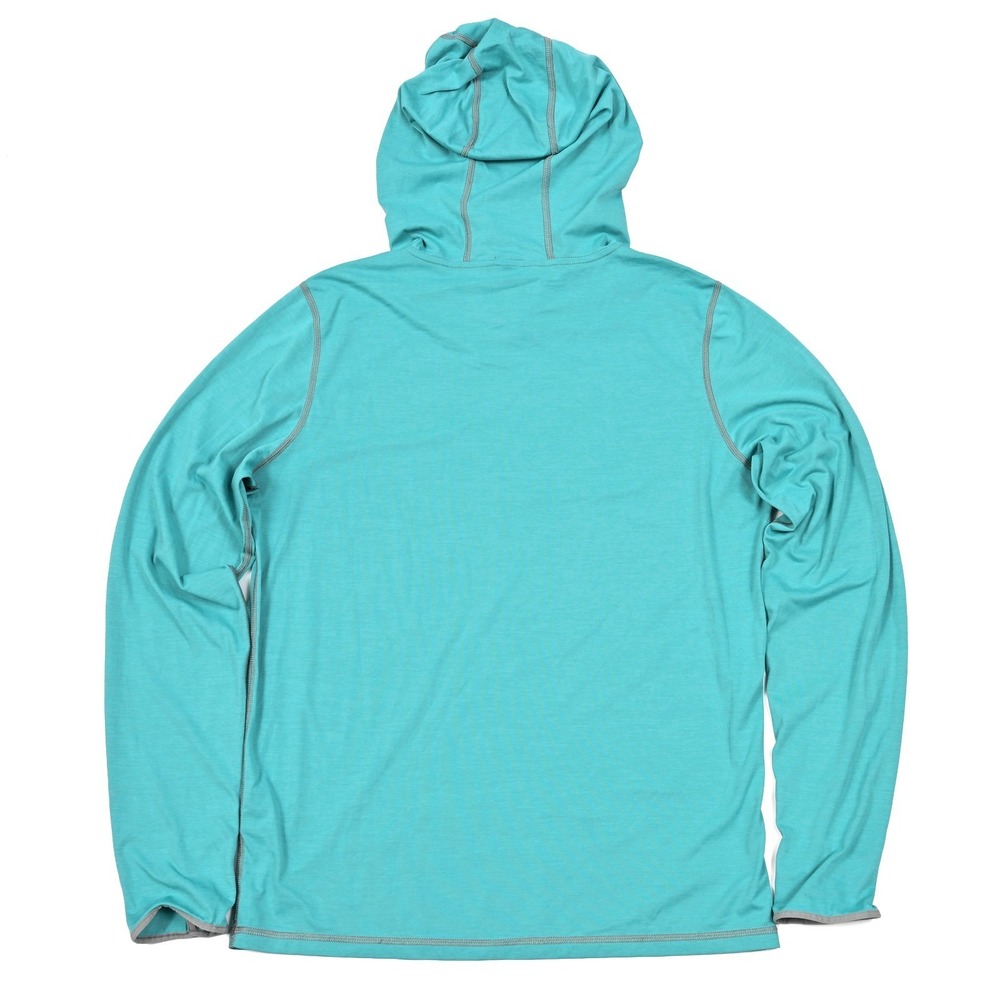 Patagonia Mens Pullover Tropic Comfort Hoodie II Aqua Moisture Wicking XS - Picture 6 of 8